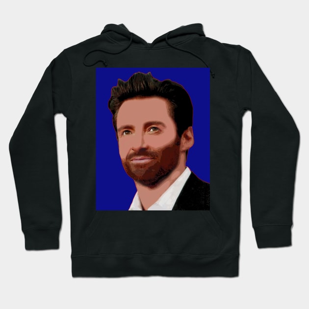 hugh jackman Hoodie by oryan80